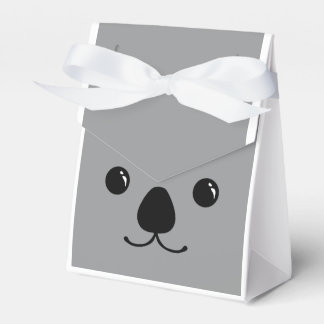 Gray Koala Süße Tier Face Design Geschenkschachtel