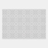 Gray Lace Geschenkpapier Set (Vorderseite 2)