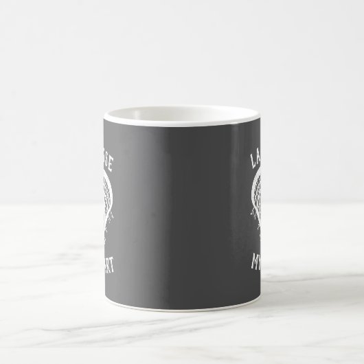 Gray Lacrosse Kaffeetasse (Mittel)