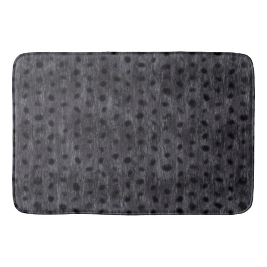 Gray Leopard Badematte (Vorderseite)