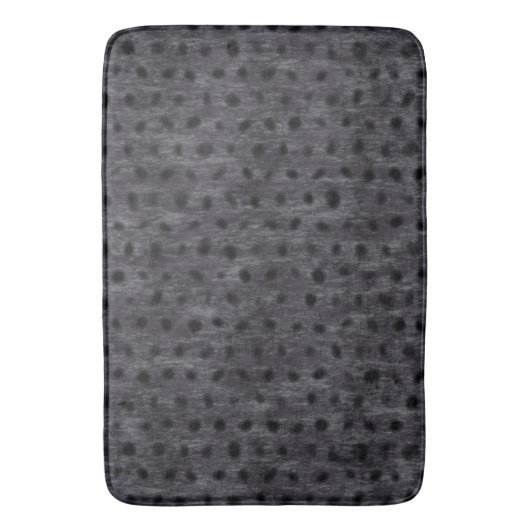 Gray Leopard Badematte (Vorderseite Vertikal)