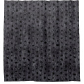 Gray Leopard Duschvorhang (Vorderseite)