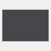 Gray Leopard Geschenkpapier Set (Vorderseite 3)