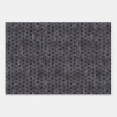 Gray Leopard Geschenkpapier Set (Vorderseite)