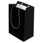 Gray Leopard Mittlere Geschenktüte (Rückseite Schrägansicht)