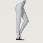 Gray Lilie Pattern Leggings (Rechts)