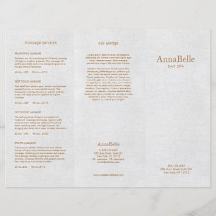 Gray Linen Hair Salon Wellness-Center TriFold Bros