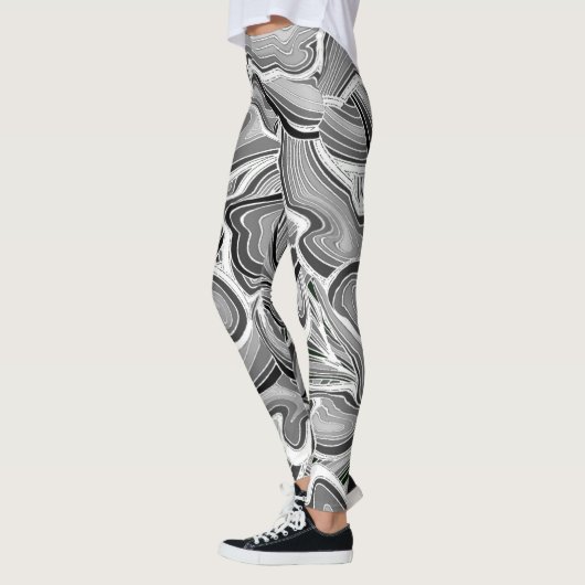 Gray Liquid Leggings (Links)