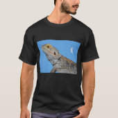 Gray Lizard und Halbmond T-Shirt (Vorderseite)