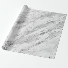 Gray Majestic Marmor Impressions Wrapping Paper Geschenkpapier