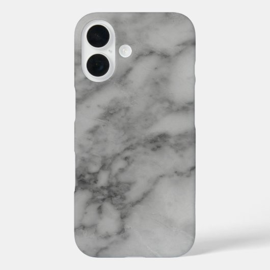 Gray Marble Case-Mate iPhone Hülle (Rückseite)