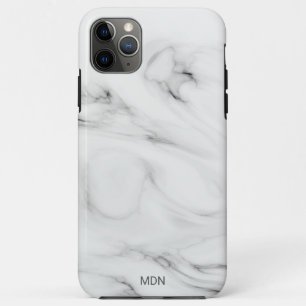 Gray Marble Geode mit Monogram Case-Mate iPhone Hülle