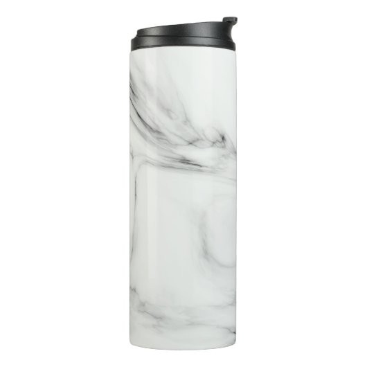 Gray Marble Geode mit Monogram Thermosbecher (Nach links gedreht)