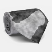 Gray Marble Krawatte (Gerollt)