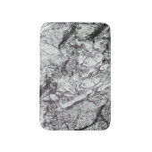 Gray Marble Look Badematte (Vorderseite Vertikal)