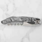 Gray Marble Look Kellnermesser (Rückseite)
