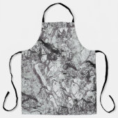 Gray Marble Look Schürze (Vorderseite)