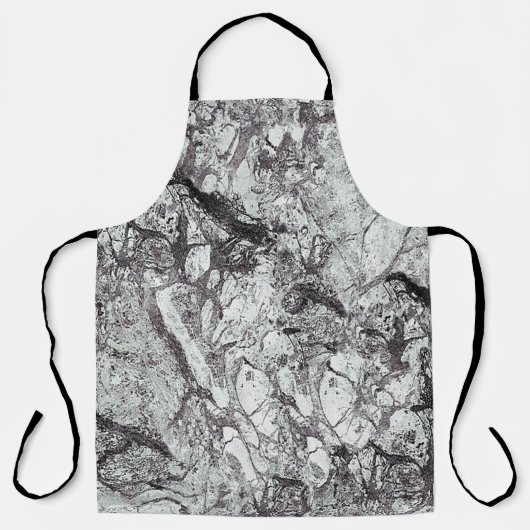 Gray Marble Look Schürze (Vorderseite)