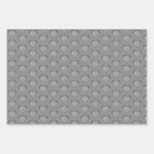 Gray Marble Muster Vatertag Geschenkpapier Set (Vorderseite 2)