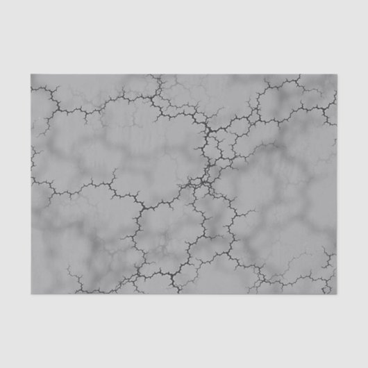 Gray Marble Muster Vatertag Seidenpapier (Vorderseite)