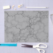 Gray Marble Muster Vatertag Seidenpapier (Handwerk)