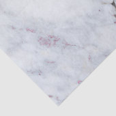 Gray Marble Pink Glitzern Accent Seidenpapier (Detail)