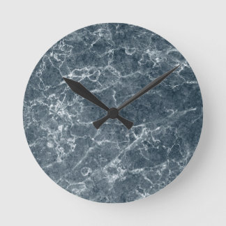Gray marble runde wanduhr