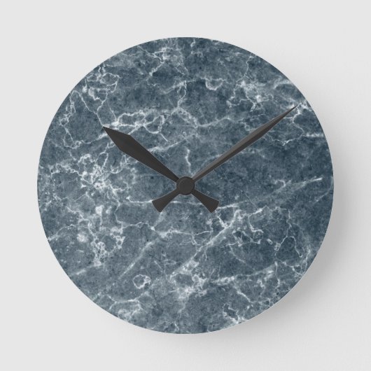 Gray marble runde wanduhr (Vorderseite)
