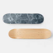 Gray marble skateboard (Horizontal)