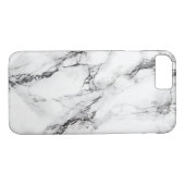Gray Marble Stone Black Crack Case-Mate iPhone Hülle (Rückseite (Horizontal))