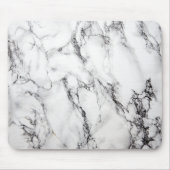 Gray Marble Stone Black Gran Mousepad (Vorne)