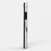 Gray Marble Stone Pattern Case-Mate iPhone Hülle (Hinten/Rechts)