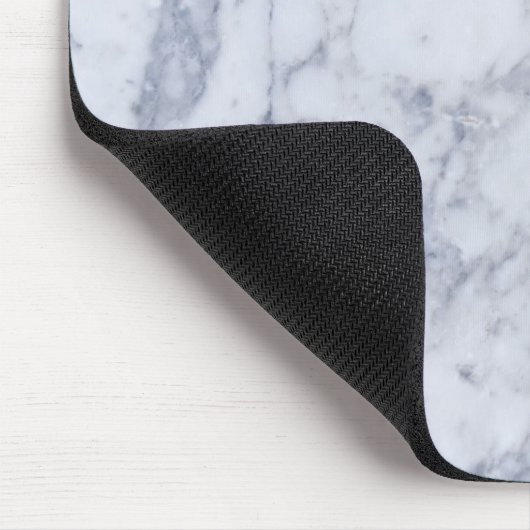 Gray Marble Stone Pattern Mousepad (Ecke)