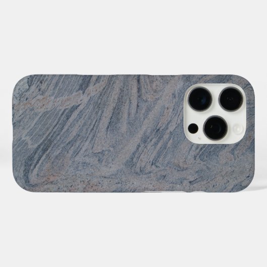 Gray Marble Swirled -adjusts for all cases (Rückseite (Horizontal))