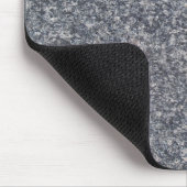 Gray Marble Swirled Mousepad (Ecke)