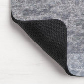 Gray Marble Swirled Mousepad (Ecke)