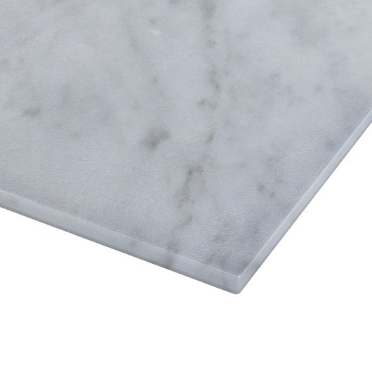 Gray Marble White Cutting Board Schneidebrett (Ecke)
