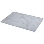 Gray Marble White Cutting Board Schneidebrett (Ecke)