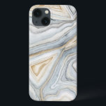 Gray Marbled Abstract Design Case-Mate iPhone Hülle<br><div class="desc">Graues marmoriertes abstraktes Design. Künstlerin: Megan Meagher. Bild-ID: 90591FN.</div>