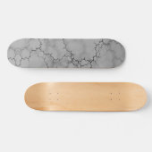 Gray Marbled Skateboard (Horizontal)