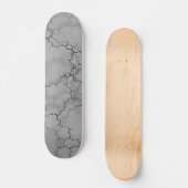 Gray Marbled Skateboard (Vorderseite)
