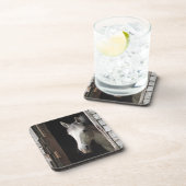 Gray Mare Horse Getränkeuntersetzer (Rechte Seite)