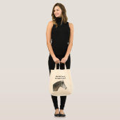 Gray Mare Tote Bag Tragetasche (Vorderseite (Model))