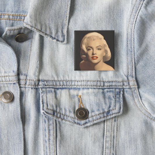 Gray Marilyn Button (Beispiel)