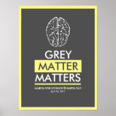 Gray Matter Matters Poster (Vorne)
