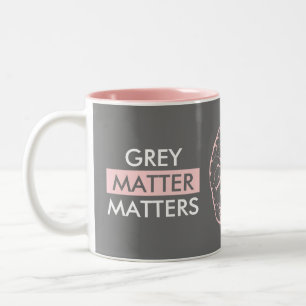 Gray Matter Matters Zweifarbige Tasse