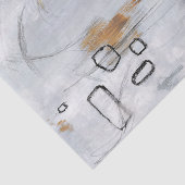 Gray Minimalist Abstract Decoupage Tissue Paper Seidenpapier (Ausschnitt)