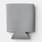 Gray minimalist custom name  dosenkühler (Rückseite)