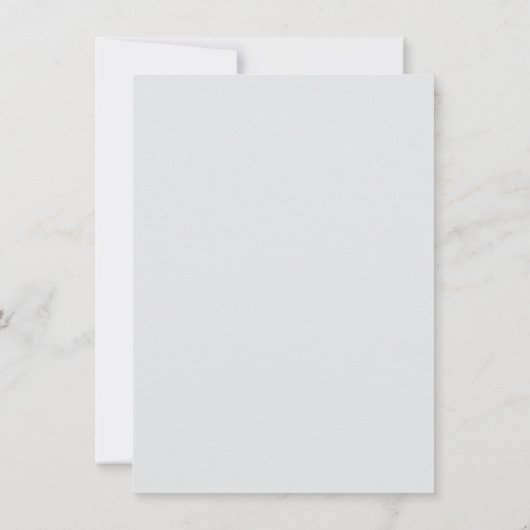 Gray Minimalistisch Monogram Wedding Program (Rückseite)