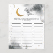 Gray Moon Baby Name Dusche Spiel (Vorderseite)